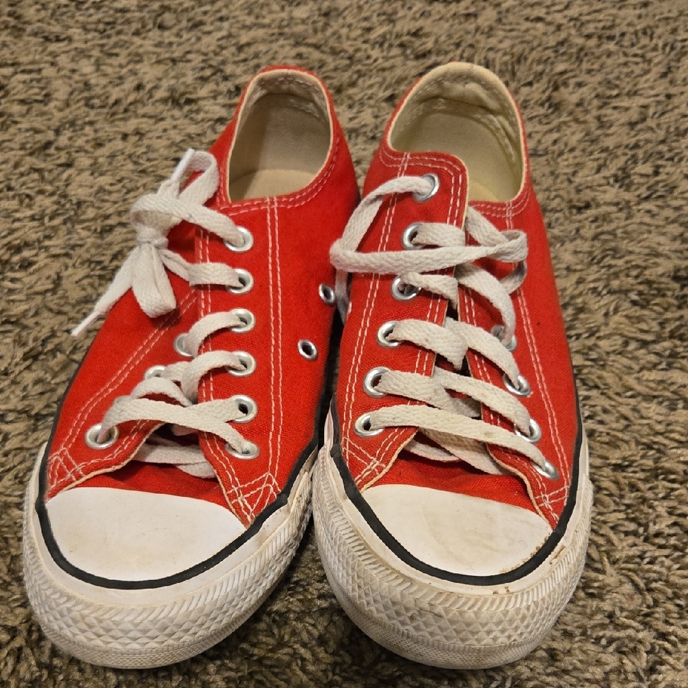 Converse Red Kids Sneakers